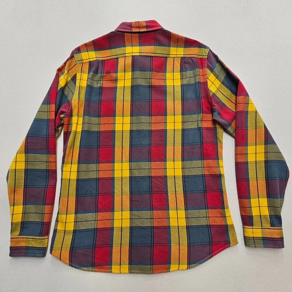 J.Crew Wallace & Barnes Flannel Plaid Overshirt M